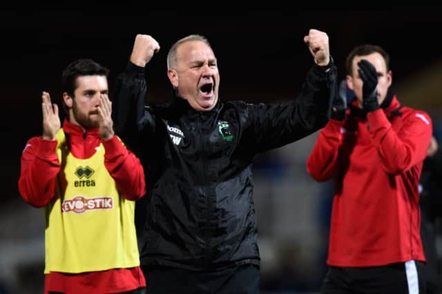 Blyth Spartans boss Tom Wade, whose side host Birmingham, boasts a near lifelong association with the club. Picture: Getty