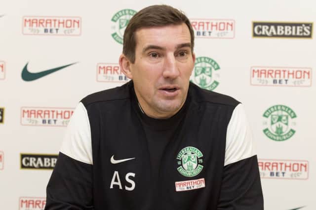 Alan Stubbs: Closing the gap. Picture: SNS