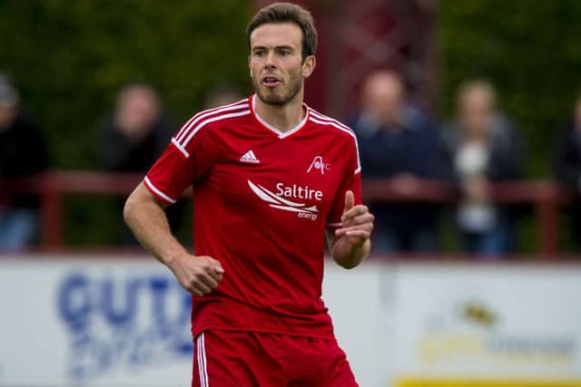 Andrew Considine, son of 1980s Dons player Doug, is enjoying his time at Pittodrie more than ever in his testimonial year. Picture: SNS