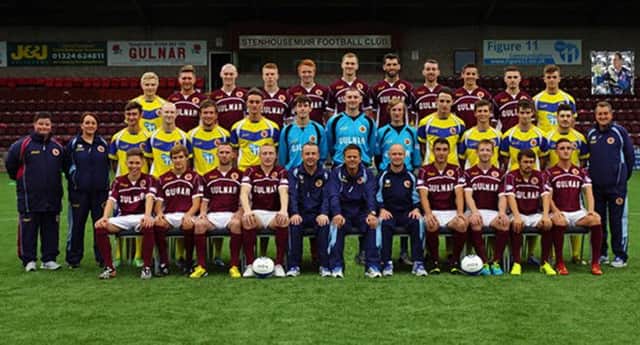 Kyle Doherty is pictured in the middle row fourth from the left. Picture: HeMedia
