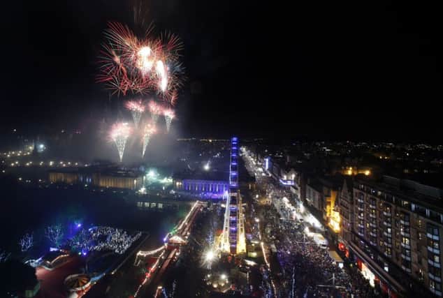The start of a new year, celebrated in fine style across Scotland, is also a time to look back on what weve achieved. Picture: PA