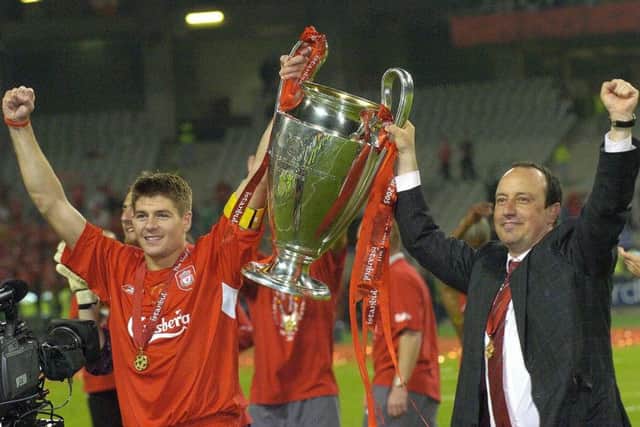 Steven Gerrard, who won the Champions League in 2005, is likely to head to the United States. Picture: PA