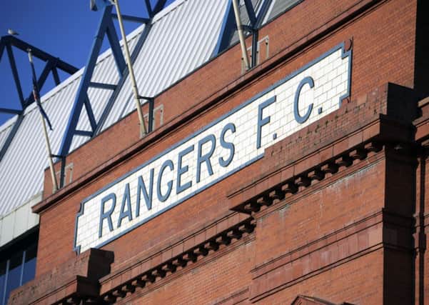 The Rangers fans have welcomed the news of both King's and the Three Bears' purchase of shares. Picture: John Devlin