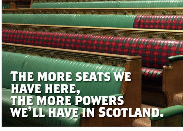 The SNP hopes to turn the green benches of Westminster tartan with the help of home rule No voters