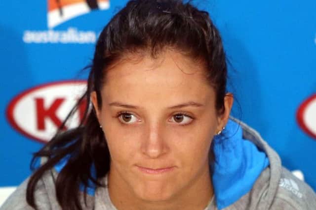 Laura Robson: Back in February. Picture: Getty