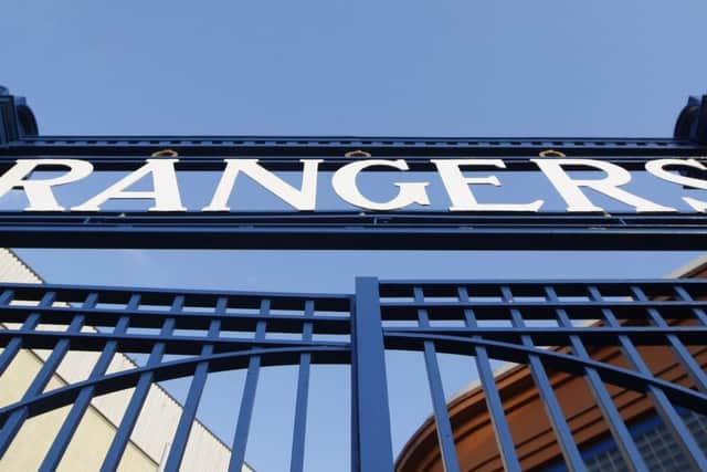 Ibrox Stadium in Glasgow. Picture: PA