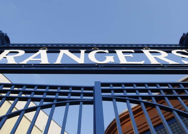 Ibrox Stadium in Glasgow. Picture: PA