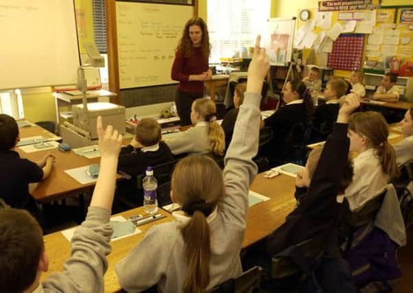 The government had pledged to maintain teacher numbers and class sizes. Picture: Ian Rutherford