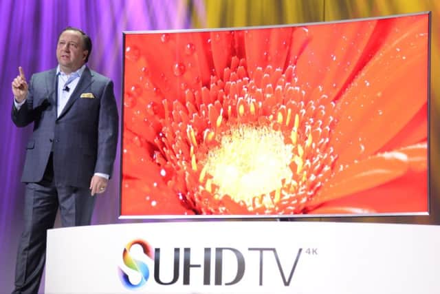 The Samsung S UHD 4K TV. Picture: Getty