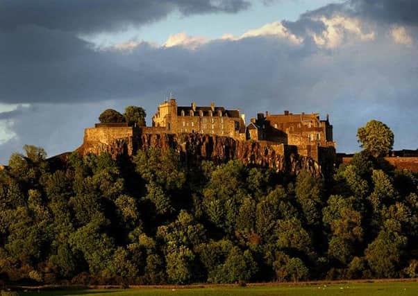 In 1507, Father John Damian known as the Birdman of Stirling Castle, attempted to fly from the castle walls. Picture: TSPL