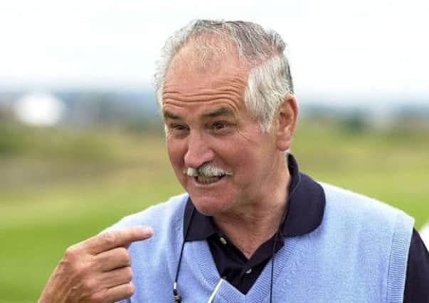 Willie Aitchison caddied at every St Andrews Open from 1960 to 2000. Picture: Ian Rutherford