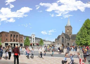 Proposal of Civic Square to replace Perth City Hall. Picture: Contributed
