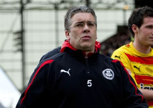 Ian McCall: Big plans at Ayr. Picture: SNS