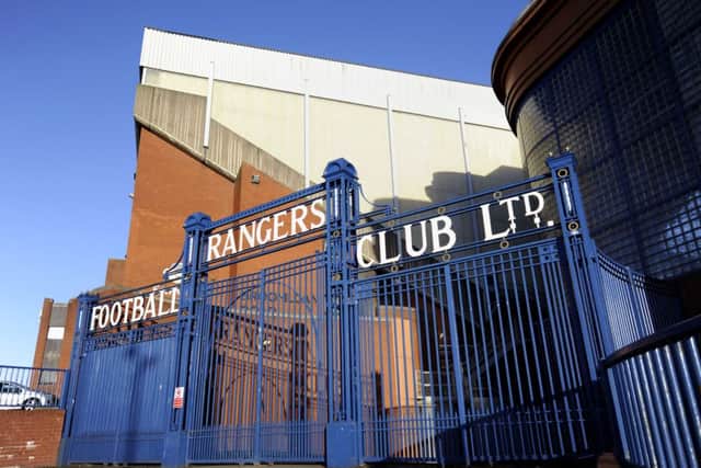 Ibrox Stadium. Picture: John Devlin