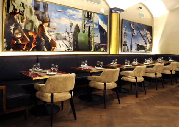The Honours Restaurant on Glasgow's West George Street. Picture: John Devlin