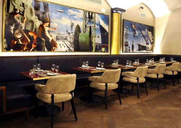 The Honours Restaurant on Glasgow's West George Street. Picture: John Devlin