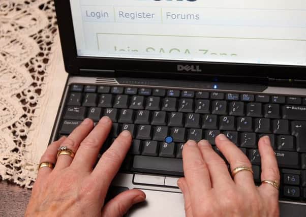Laptop owners have been warned not to leave their devices on charge after a computer caught fire in a house in Falkirk. Picture: Getty