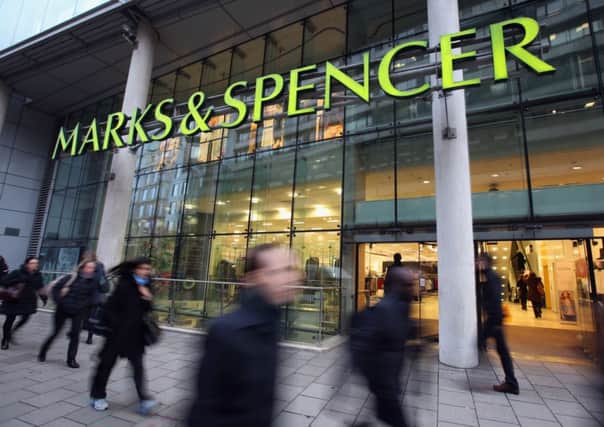Unseasonal weather and online delivery problems hit Marks & Spencer hard. Picture: Getty