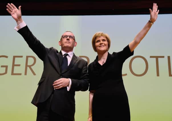 Stewart Hosie (left) said there "was no good reason" why Scotland didn't have the same powers. Picture: Getty