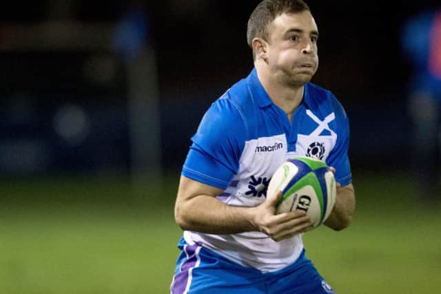 Heriot's stand-off Stuart Edwards' good form led to selction for the Scotland Club squad. Picture: SNS