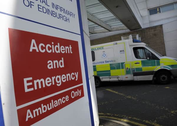The NHS dealt with 88.8 per cent of patients inside four hours during the two Christmas and New Year period. Picture: TSPL