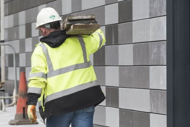The housebuilding sector suffered a hit. Picture: Ian Georgeson