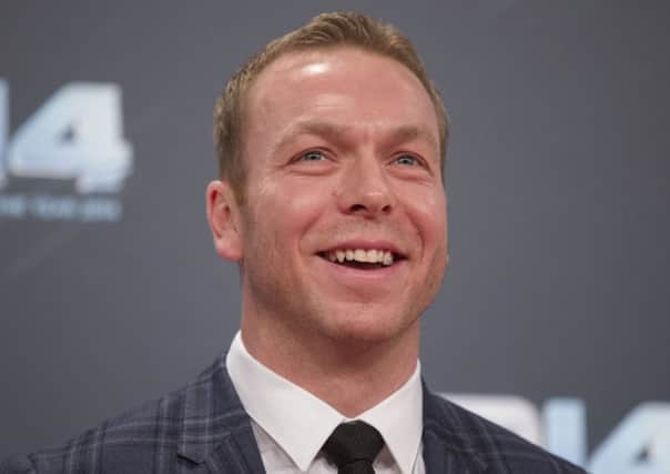 Sir Chris Hoy: Competitive instinct. Picture: Robert Perry
