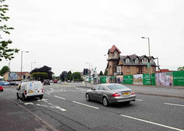 Queensferry Road in Edinburgh where NO2 air pollution is worsening. Picture: Ian Rutherford
