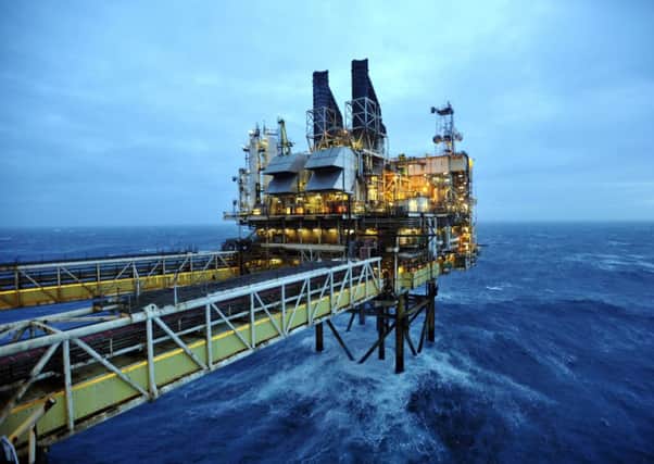 North Sea oil production has fallen 75 per cent since 1999. Picture: PA
