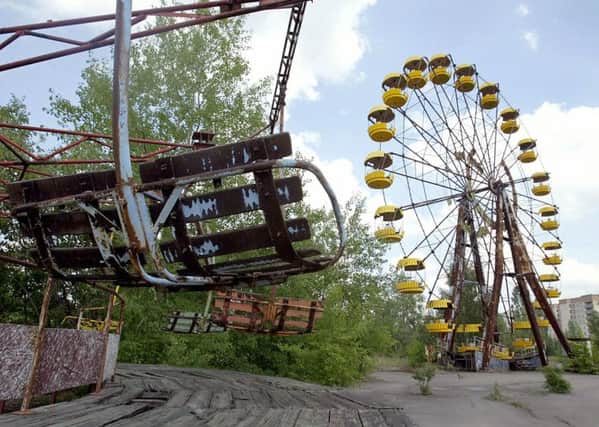 An abandoned amusement park in Prypyat, close to Chernobyl - a reminder that nuclear power can go wrong. Picture: Getty