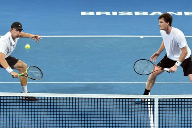 Jamie Murray and John Peers claimed their third men's doubles title together. Picture: Getty