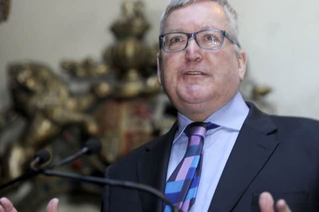 Fergus Ewing MSP welcomed the Post Office jobs news. Picture: TSPL