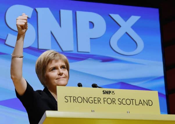 The SNPs pitch to voters is that they can guarantee a Labour government on Scottish terms if they hold the balance of power. Picture: TSPL