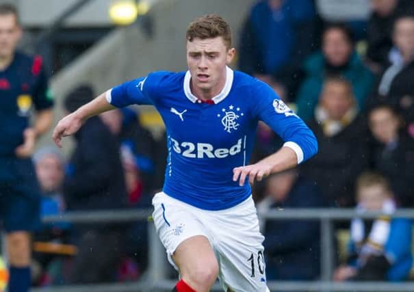 Former Rangers player Lewis Macleod, who is now at Brentford. Picture: SNS