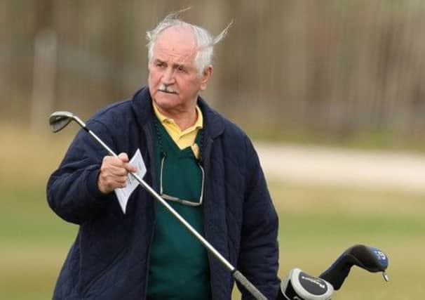 Willie Aitchison, golf caddie. Picture: Getty