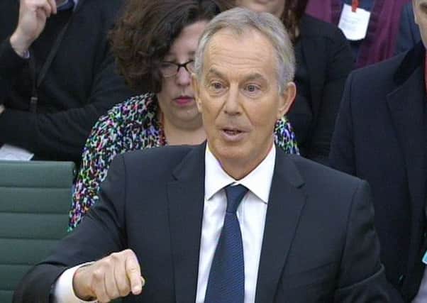 Tony Blair defended the act of sending letters of comfort to 'on the runs' but said the letters to John Downey was a mistake. Picture: PA