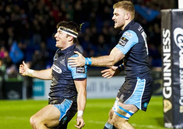 DTH van Der Merwe, left, wants to make history with Glasgow by reaching the European Cup quarterfinals for the first time  	Picture: SNS/SRU