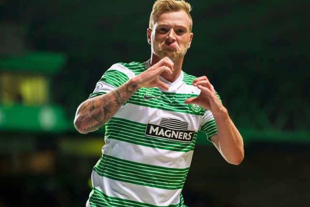 John Guidetti is targeting a hat-trick against Rangers but hasn't scored in six league matches. Picture: SNS