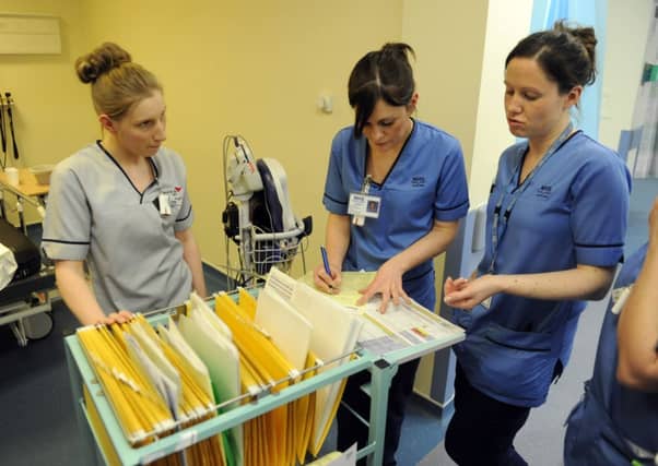A new poll has found that the SNP are the party most trusted to protect the NHS in Scotland. Picture: Greg Macvean