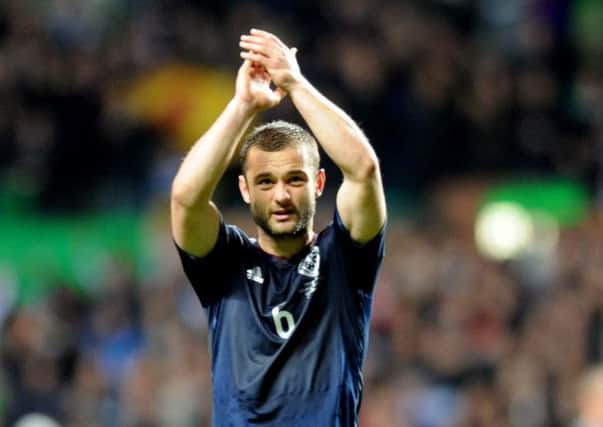 Scotland playmaker Shaun Maloney is set to seal a £1m move from Wigan to Leicester. Picture: Lisa Ferguson