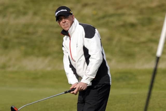 Former PGA champion Scott Drummond had a 71. Picture: TSPL