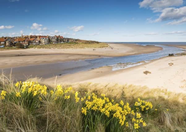 The beach at Alnmouth, Northumberland. Picture: Contributed