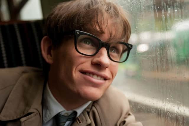 Eddie Redmayne as Stephen Hawking in a scene from "The Theory of Everything." Picture: AP