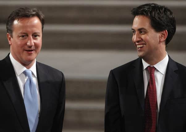 The SNP insists a vote for Miliband is the same as one for Cameron. Picture: Getty
