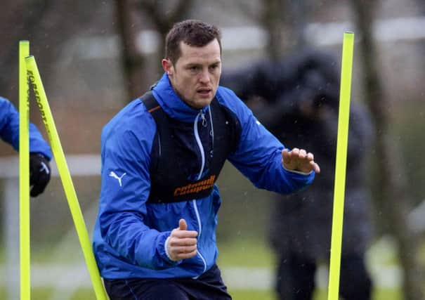 Jon Daly, pictured during training, says it's not his style to disrespect an opponent. Picture: SNS