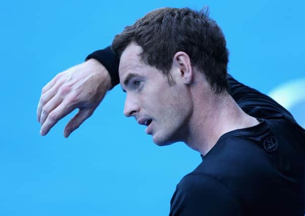 Murray, who is seeded sixth, was drawn in the same half as Rafael Nadal, with Roger Federer a potential quarter-final opponent. Picture: Getty