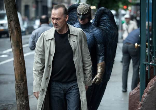 Michael Keaton portrays Riggan in a scene from "Birdman." Picture: AP