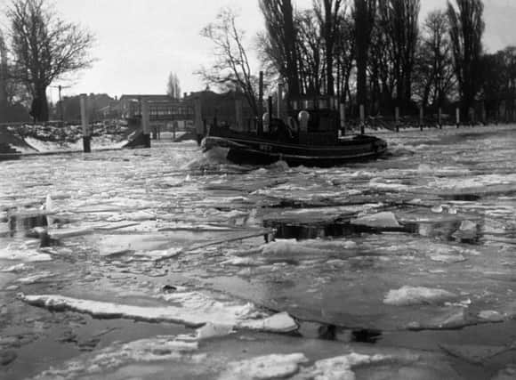 On this day in 1940 the River Thames started to freeze over for the first time since 1880. Picture: Getty