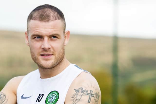 Anthony Stokes is relishing the chance to lock horns again with Rangers in next months League Cup semi-final. Picture: Sammy Turner/SNS