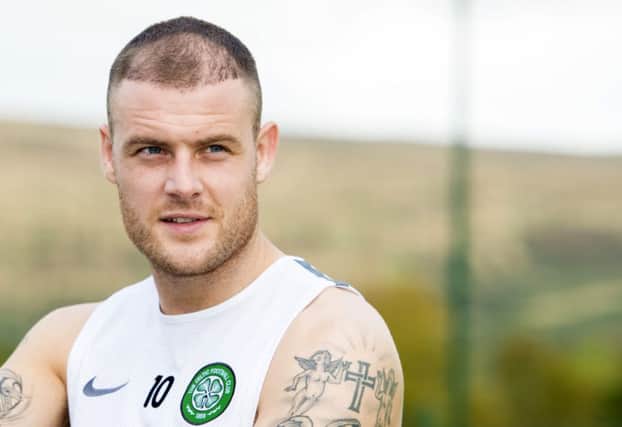 Anthony Stokes is relishing the chance to lock horns again with Rangers in next months League Cup semi-final. Picture: Sammy Turner/SNS